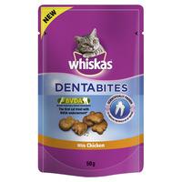Whiskas Cat Treat Dentabites Chicken 50g