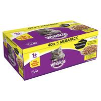 whiskas 1 cat food pouch casserole poultry selection ij 40 x85g