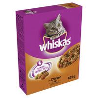 Whiskas Complete Dry Cat Food Chicken and Vegetables 825g