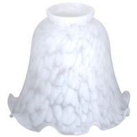 White Flakestone Design Light Shade (D)14.2cm