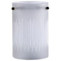 White Frosted Etched Lines Light Shade (D)10cm