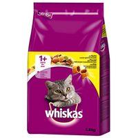 Whiskas Dry Cat Food Economy Packs - Mixed: 1+ Chicken & Lamb (2 x 3.8kg)