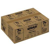 Whiskas 7+ Senior Pouches 84 x 100g - Fish & Poultry Selection in Jelly