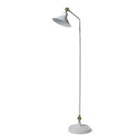 White & Brass Floor lamp