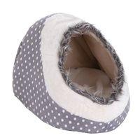 White Dots Snuggle Den - 40 x 40 x 28 cm (L x W x H)