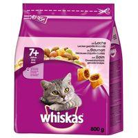 whiskas senior 7 salmon 800g