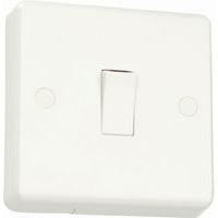 white slim profile 20a 1 gang dp switch cw flex outlet white e25029