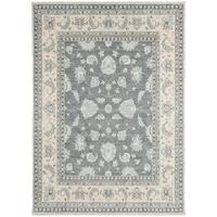 Whitby Blue Wool Traditional Area Rug