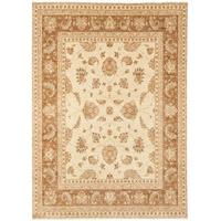 Whitby Natural & Brown Wool Traditional Rug