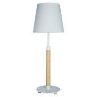 Whitney Table Lamp Natural White White Fabric Shade