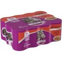 Whiskas Can Jelly Mixed Selection 12x390g (Pack of 2)