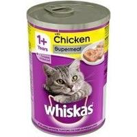 Whiskas Can Supermeat Chicken 390g (Pack of 12)