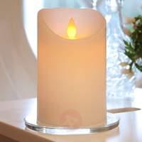 White LED candle Glim w. flickering light