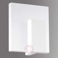 White Pardela LED wall lamp for outdoors