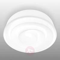 white roselie ceiling light