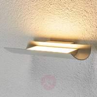 White LED wall uplighter Dijora for outdoors