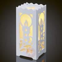 White LED decorative light candle design