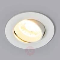 White Quentin LED recessed light
