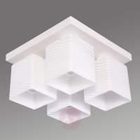 white vega ceiling lamp 4 bulb