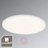 White LED ceiling lamp Ceres with dimming function