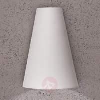 White LED outdoor wall lamp Ulick