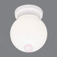 White opal glass ceiling lamp ENZO