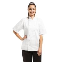 Whites Vegas Unisex Chefs Jacket Short Sleeve White No Pocket XXL