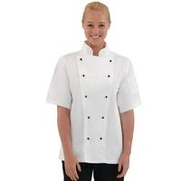 Whites Chicago Unisex Chefs Jacket Short Sleeve XL