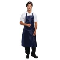 Whites Light Duty Waterproof Bib Apron Blue