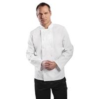 Whites Vegas Unisex Chefs Jacket Long Sleeve White No Pocket XS