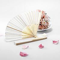 White Paper Hand Fan