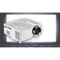 White Mini LED Projector