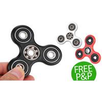 white fidget spinner stress and anxiety reliever toy