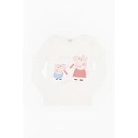 White Peppa And George Pig Top