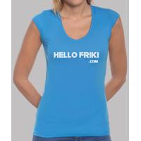 white hellofriki.com - v-neck girl