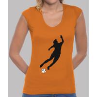 What a Kicker v-neck t-shirt