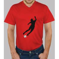 What a Kicker v-neck t-shirt