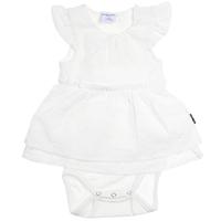 White Newborn Playsuit - White quality kids boys girls