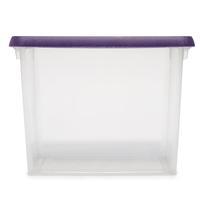 wham whambox storage box 67l purple