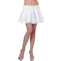 white ladies teardrop lace petticoat