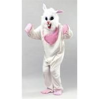 White & Pink Adult\'s Bunny Costume