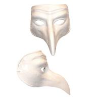 White Comedy Theatrical Mask