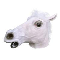 white horse overhead mask