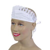 White Ladies French Maid Hat