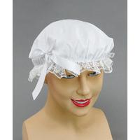White Ladies Victorian Maid Cap
