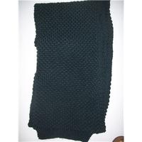 Whistles Dark Green Tuck Stitch Scarf