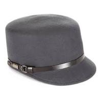 whistles wool felt belted cap size sm