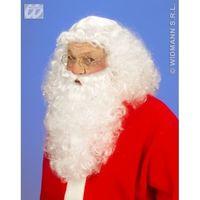 White Mens Santa Claus Wig & Beard