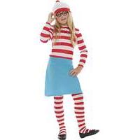 Where\'s Wally Girls Costume