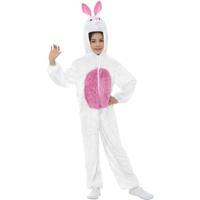 White Children\'s Jumpsuit Bunny Costume.